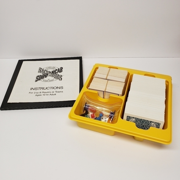 Random House Backwords Words 1988 Vintage Board Game - Picture 7 of 7